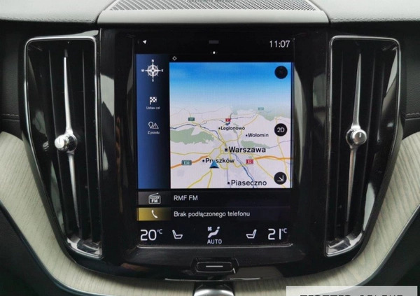 Volvo XC 60 cena 184900 przebieg: 86482, rok produkcji 2021 z Zator małe 562